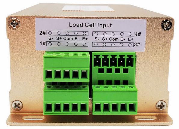acondicionador de señal de la célula de carga 3-channel 0-3.3V 0-5V 0-10V 4-20mA